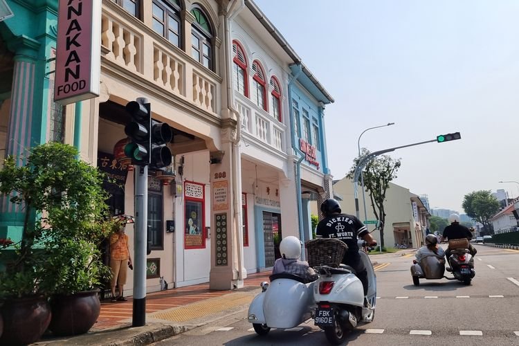 Keliling Singapura Naik Vespa Sespan Pengalaman Unik